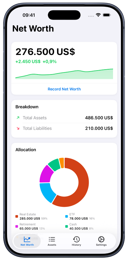 Sejf app screenshot preview